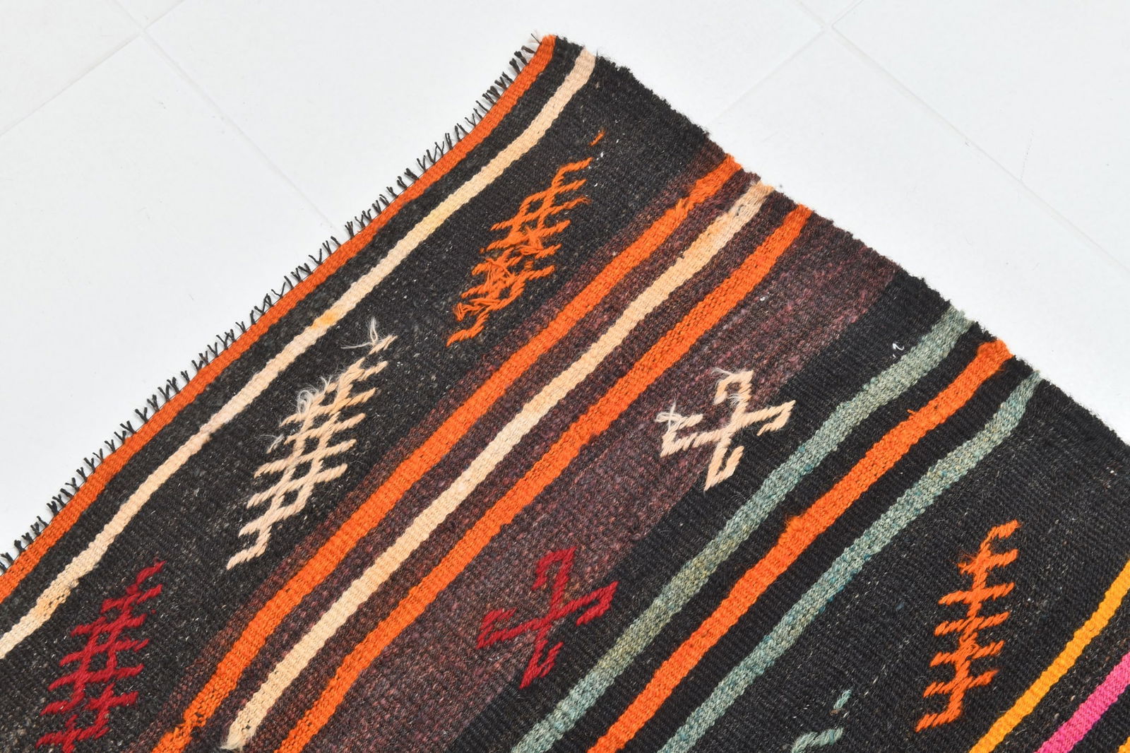 7'4'' x 10'0'' Turkish Flatweave Kilim Rug - 60551 - 13