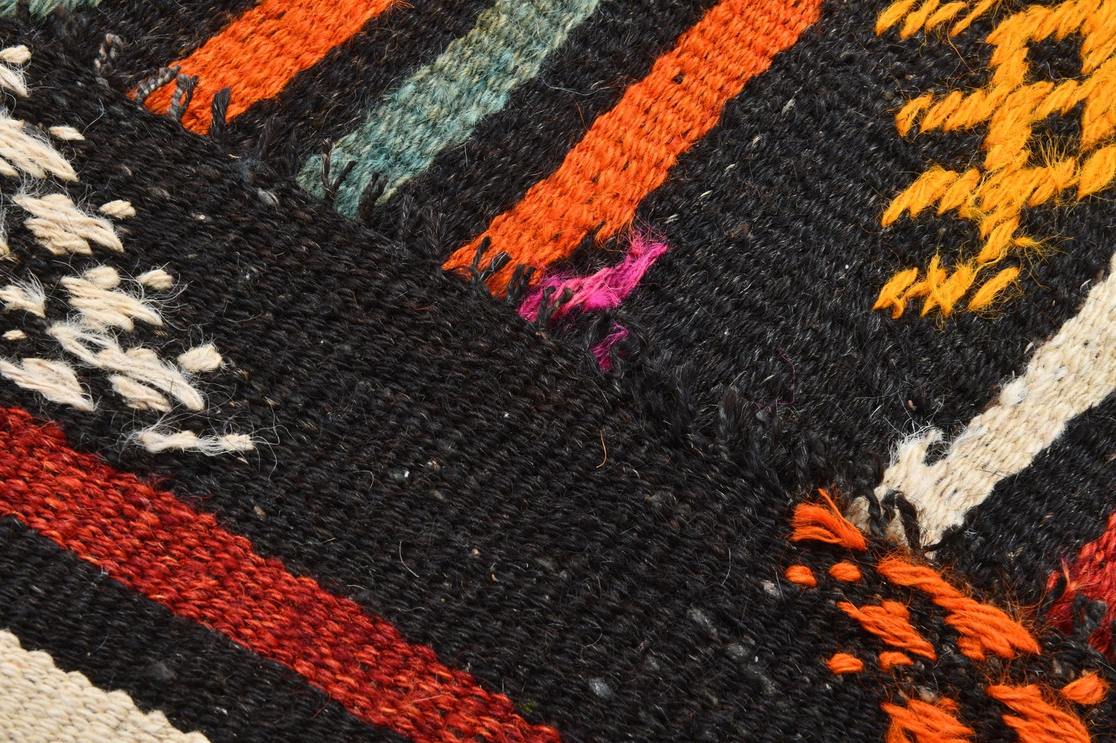 7'4'' x 10'0'' Turkish Flatweave Kilim Rug - 60551 - 18