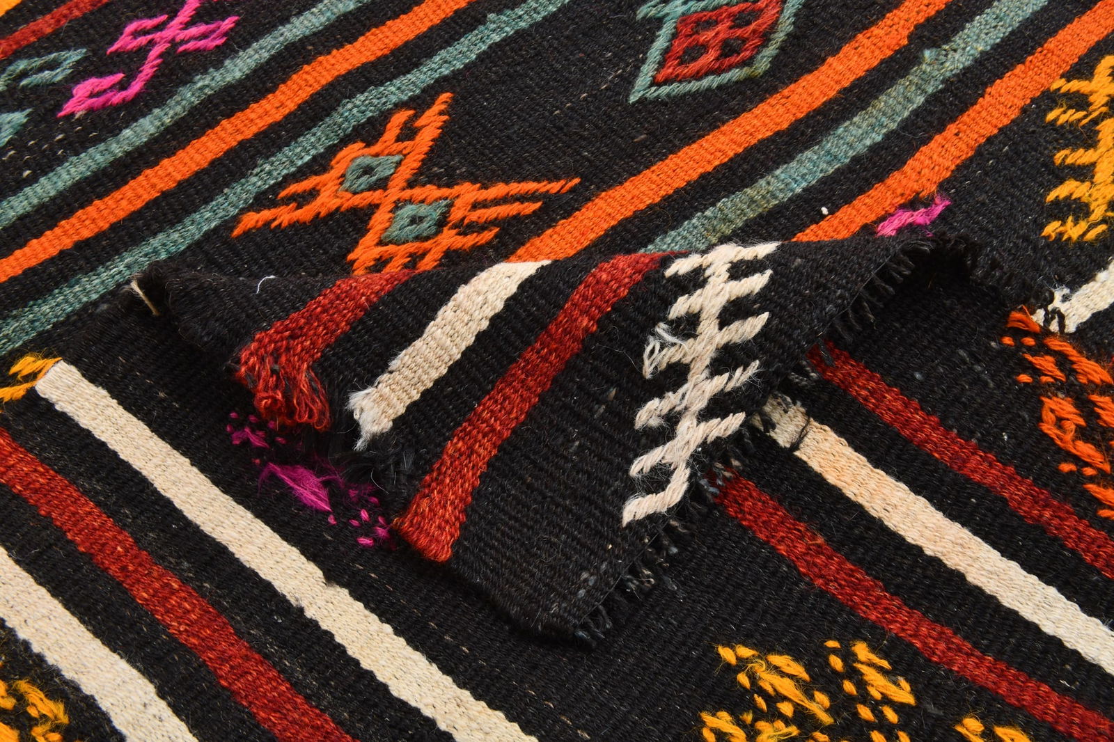 7'4'' x 10'0'' Turkish Flatweave Kilim Rug - 60551 - 20