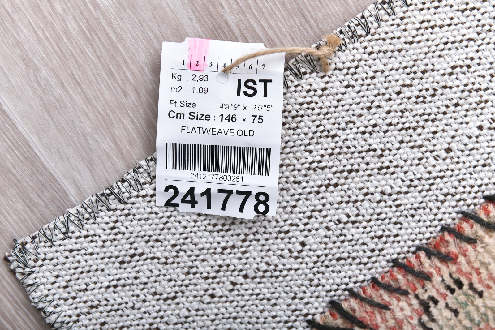 2'5'' x 4'9'' Turkish Flatweave Kilim Rug - 241778 - 13