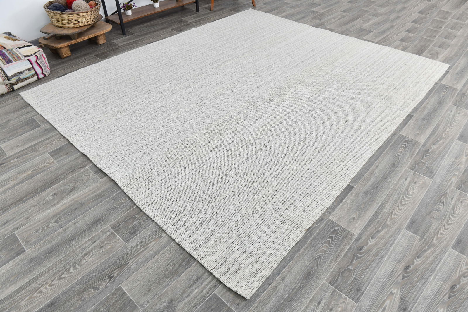 8'6'' x 10'0'' Turkish Flatweave Kilim Rug - 60884 - 4