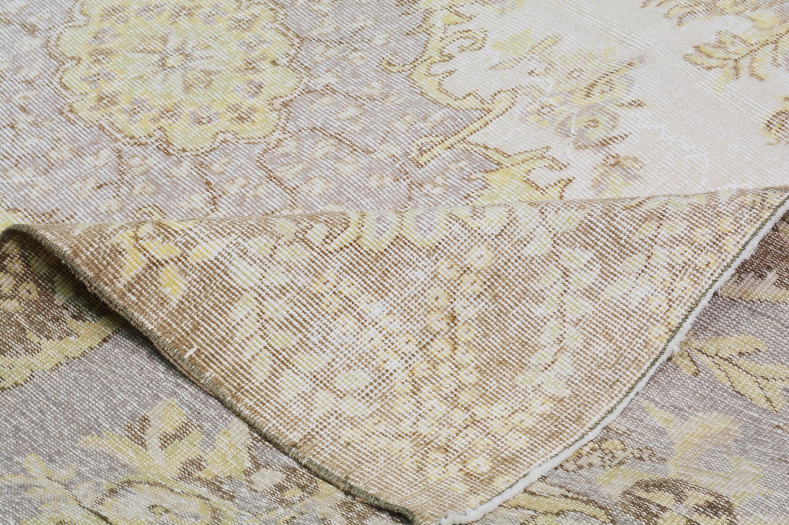 HAND KNOTTED WOOL ANATOLIAN RUG - 6