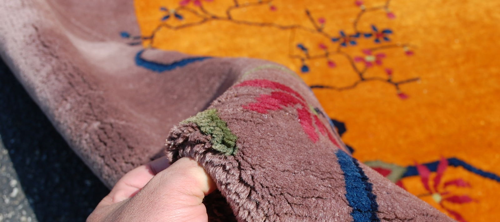 CHINESE NICHOLS RUG 12.5x19 - 11