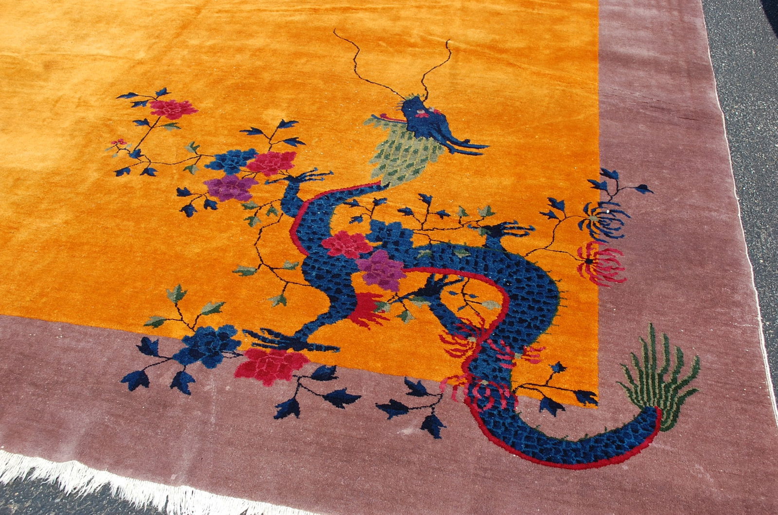 CHINESE NICHOLS RUG 12.5x19 - 3