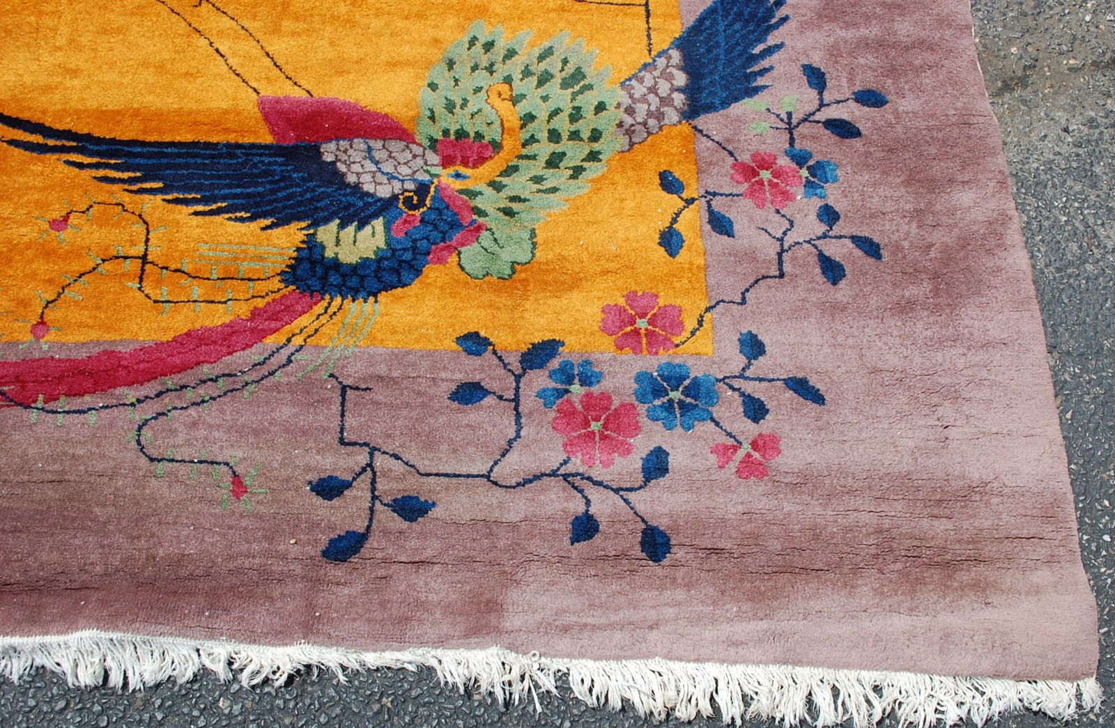 CHINESE NICHOLS RUG 12.5x19 - 6