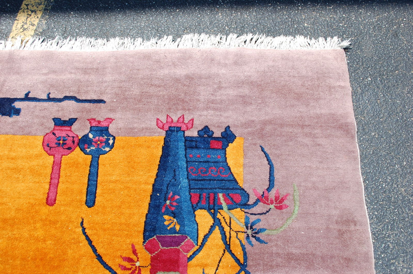 CHINESE NICHOLS RUG 12.5x19 - 8