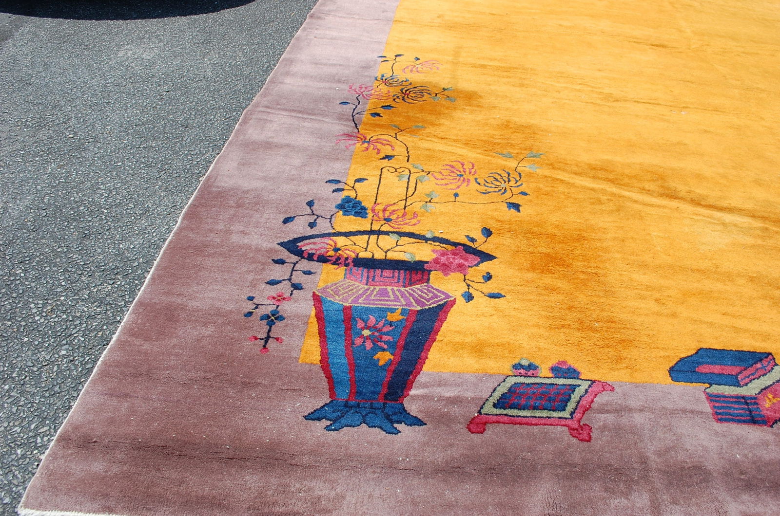 CHINESE NICHOLS RUG 12.5x19 - 9