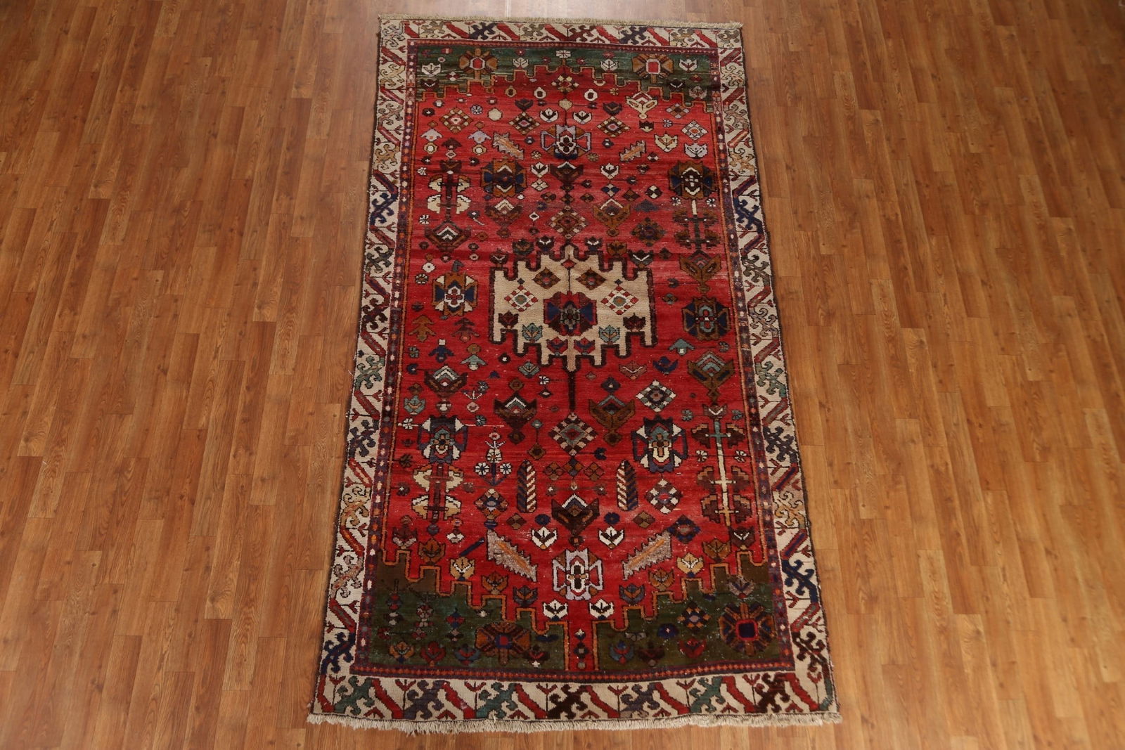 Geometric bakhtiari Area Rug 5x9 - 19