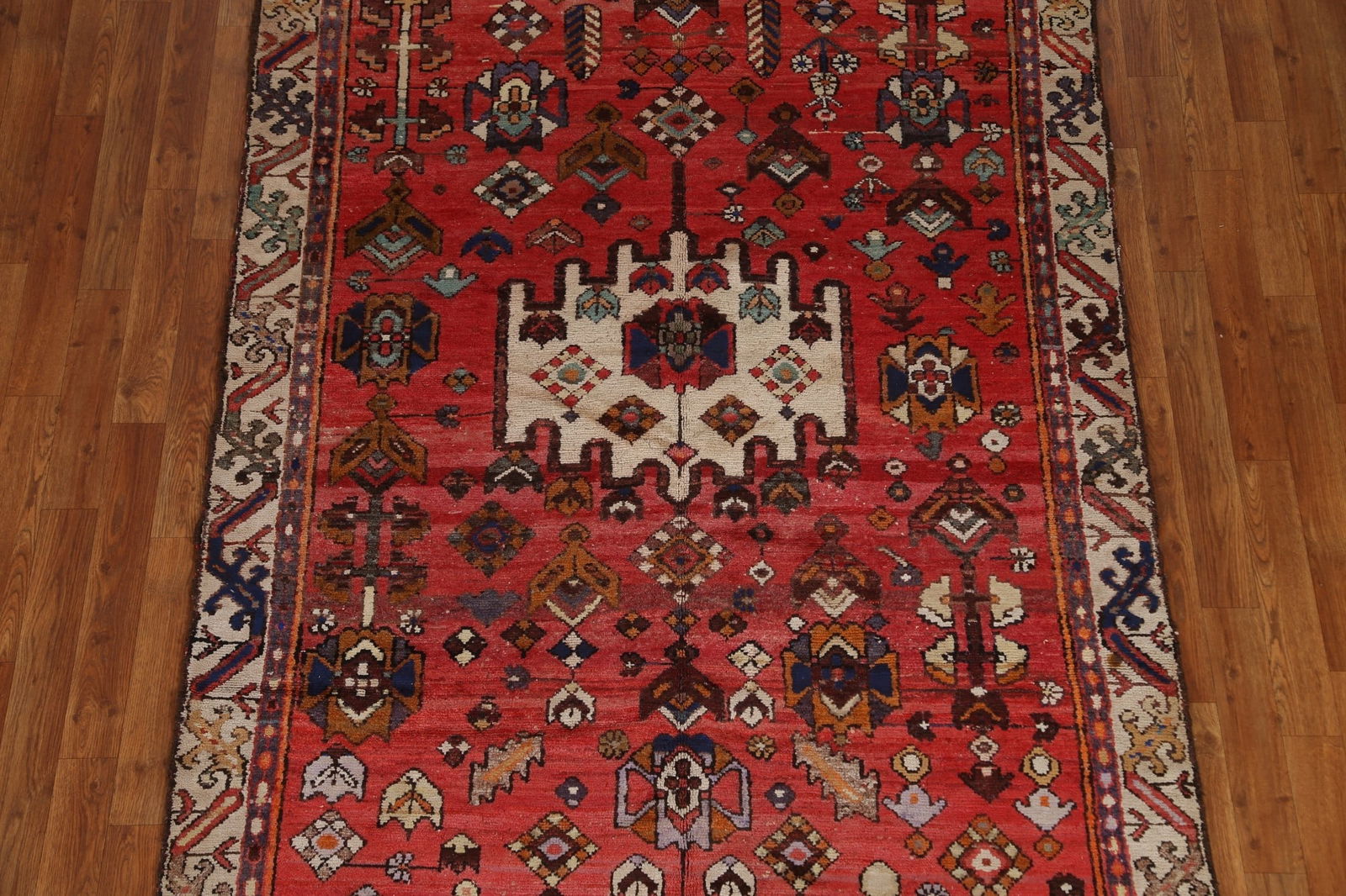 Geometric bakhtiari Area Rug 5x9 - 3
