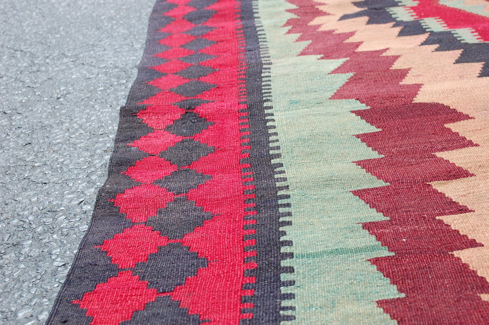 CAUCASIAN KILIM 4.7x13.2 - 8