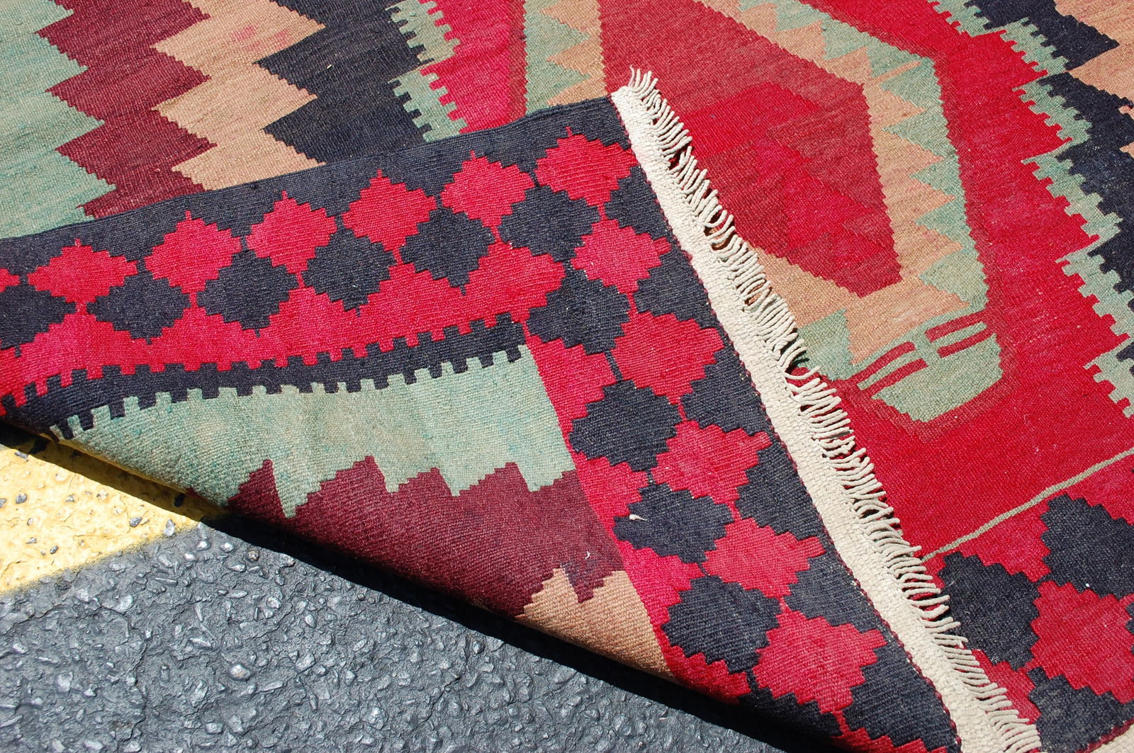 CAUCASIAN KILIM 4.7x13.2 - 9