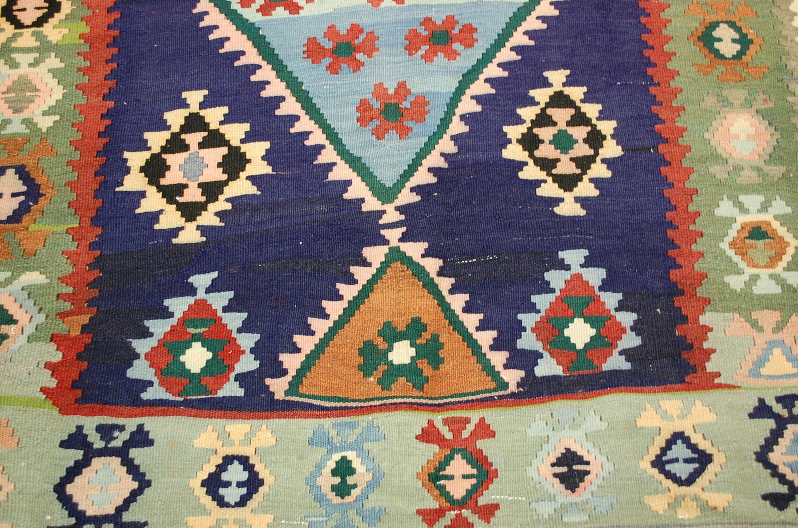 CAUCASIAN KILIM RUG 5.4x14.5 - 7