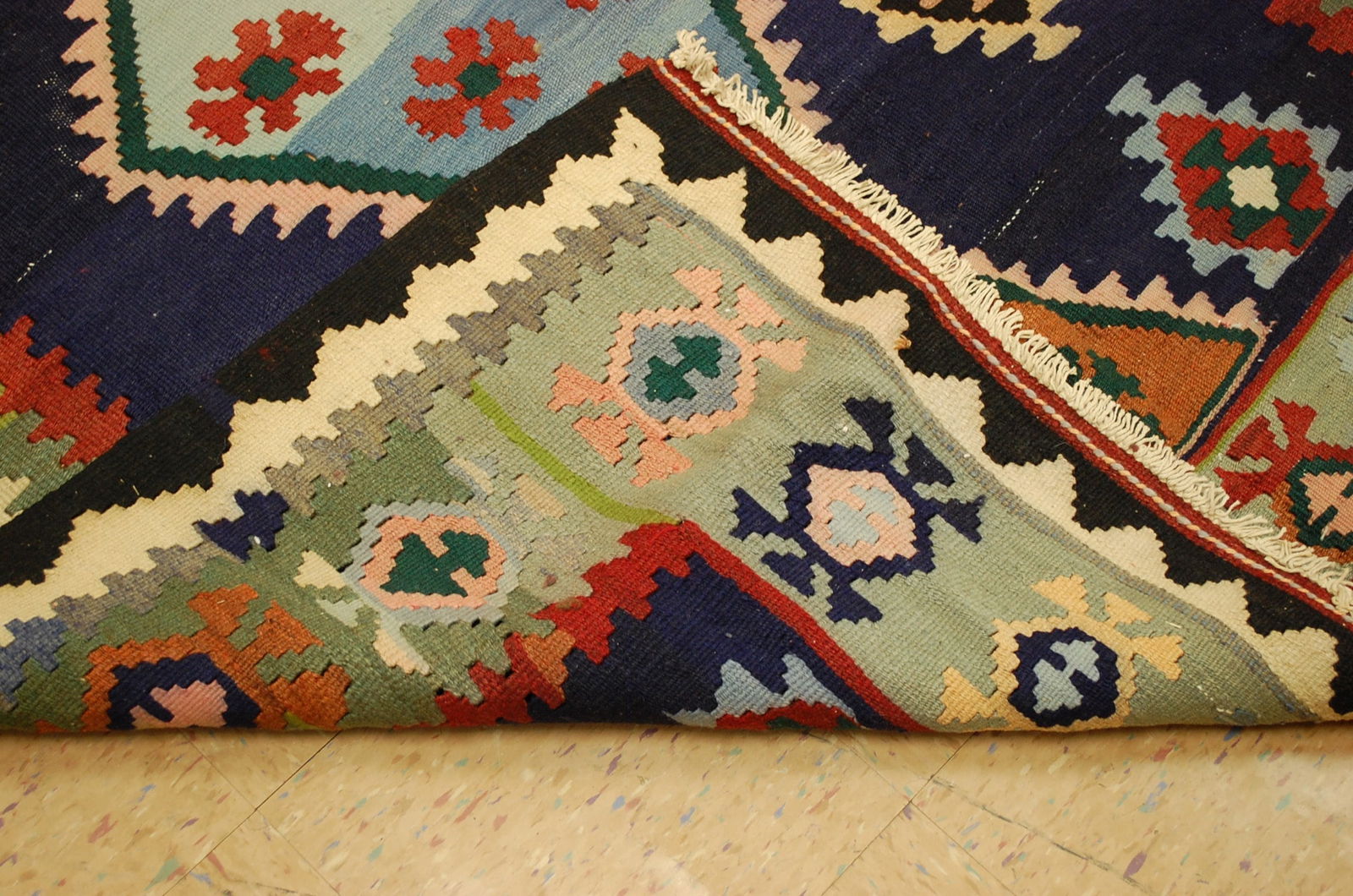 CAUCASIAN KILIM RUG 5.4x14.5 - 9