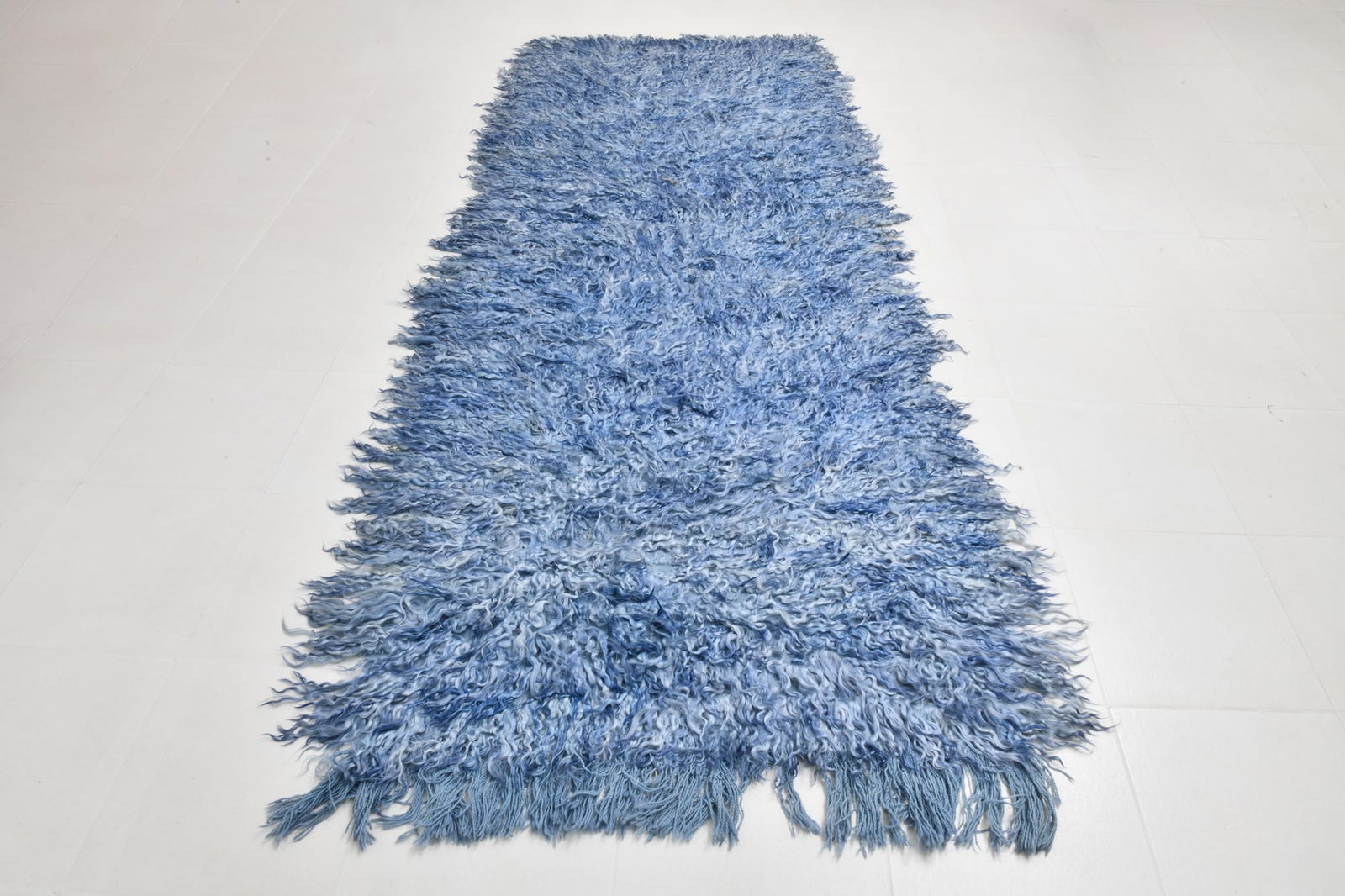 3'7'' x 9'10'' Tulu Filikli Kilim Rug - 70346 - 2