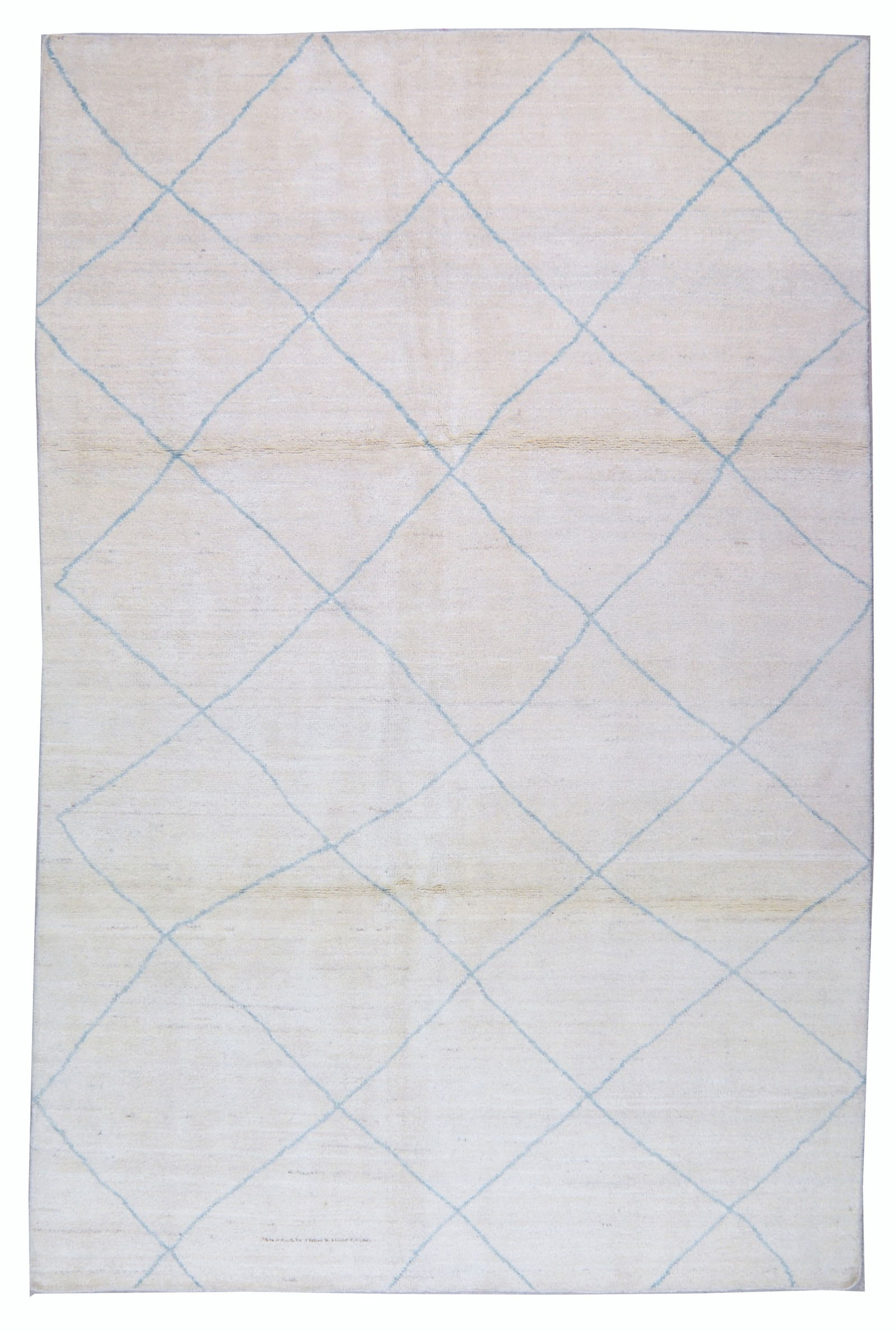 HAND KNOTTED WOOL MOROCCAN RUG (1 of 4)