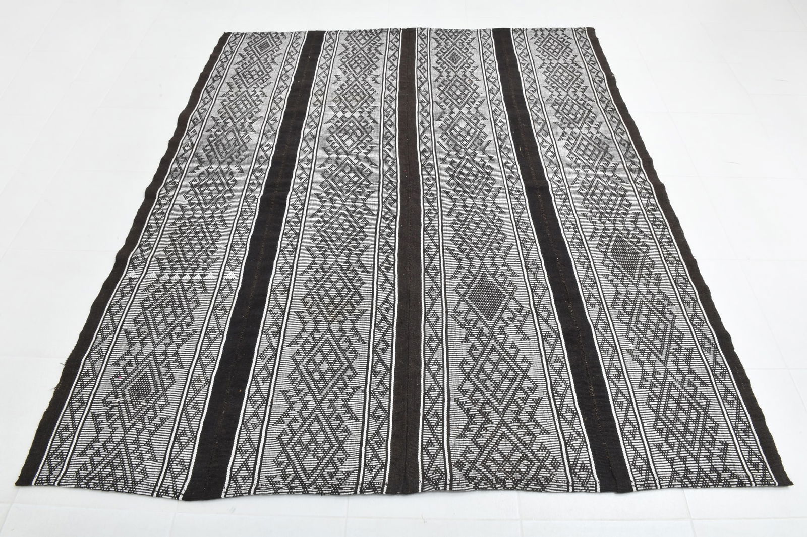 6'2'' x 7'10'' Turkish Flatweave Kilim Rug - 60585 - 2