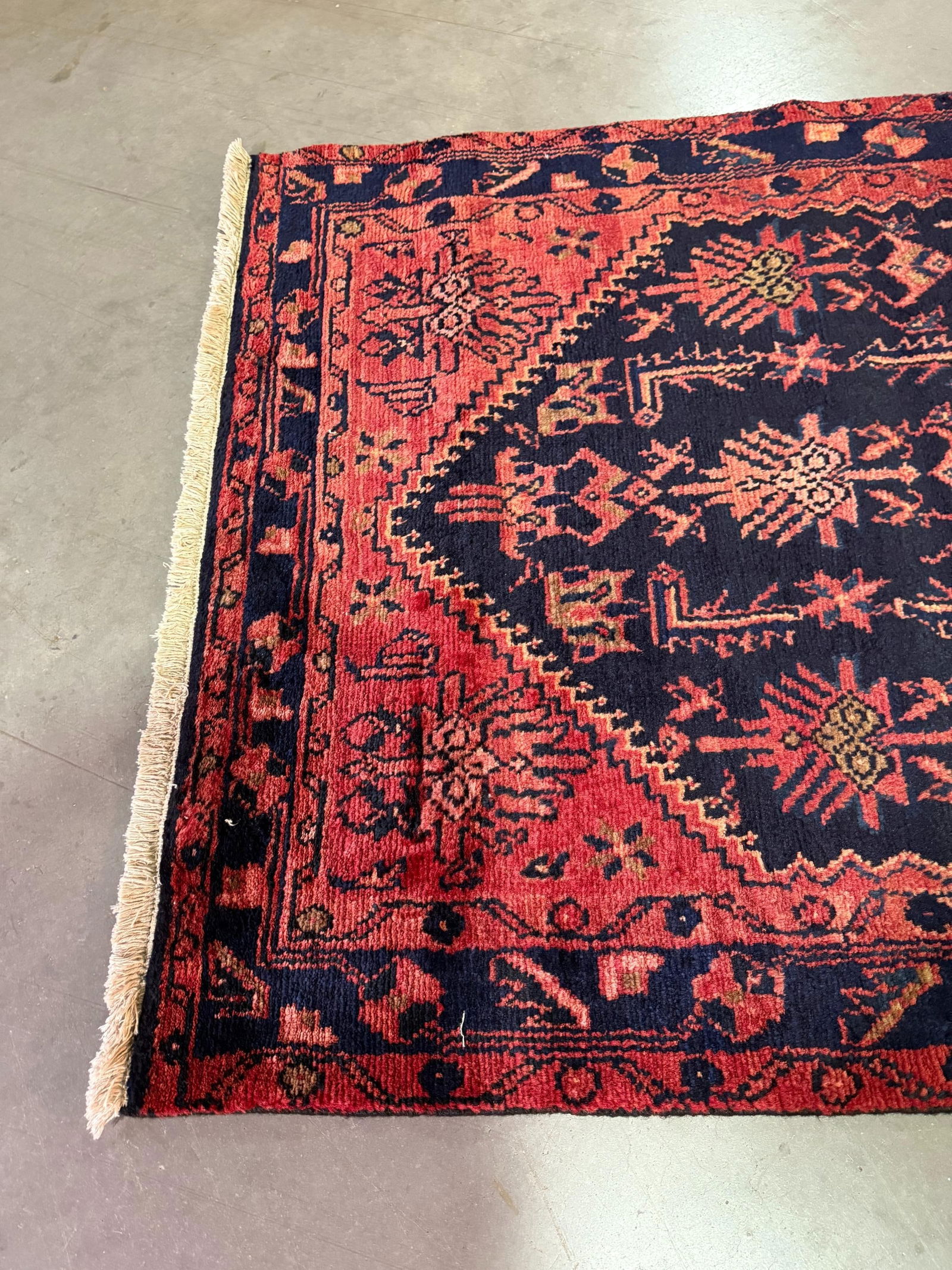 Magnificent Persian Hamedan 3.7x5.2 - 7