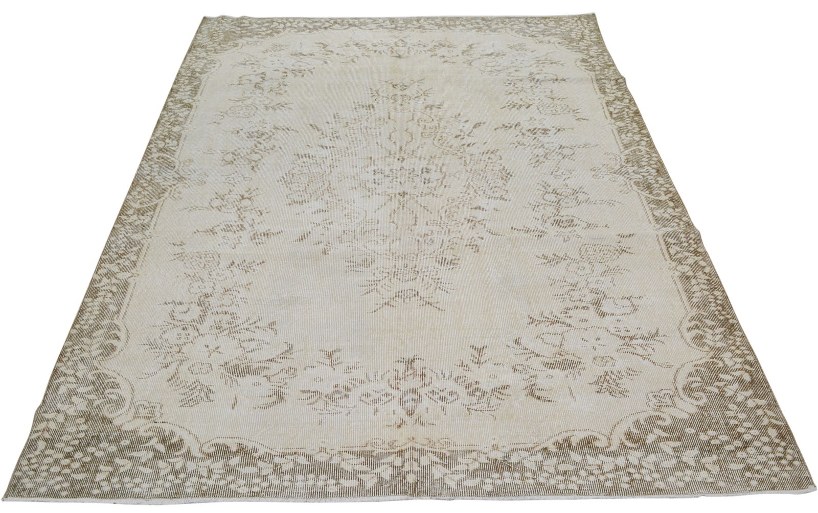 HAND KNOTTED WOOL ANATOLIAN RUG - 2