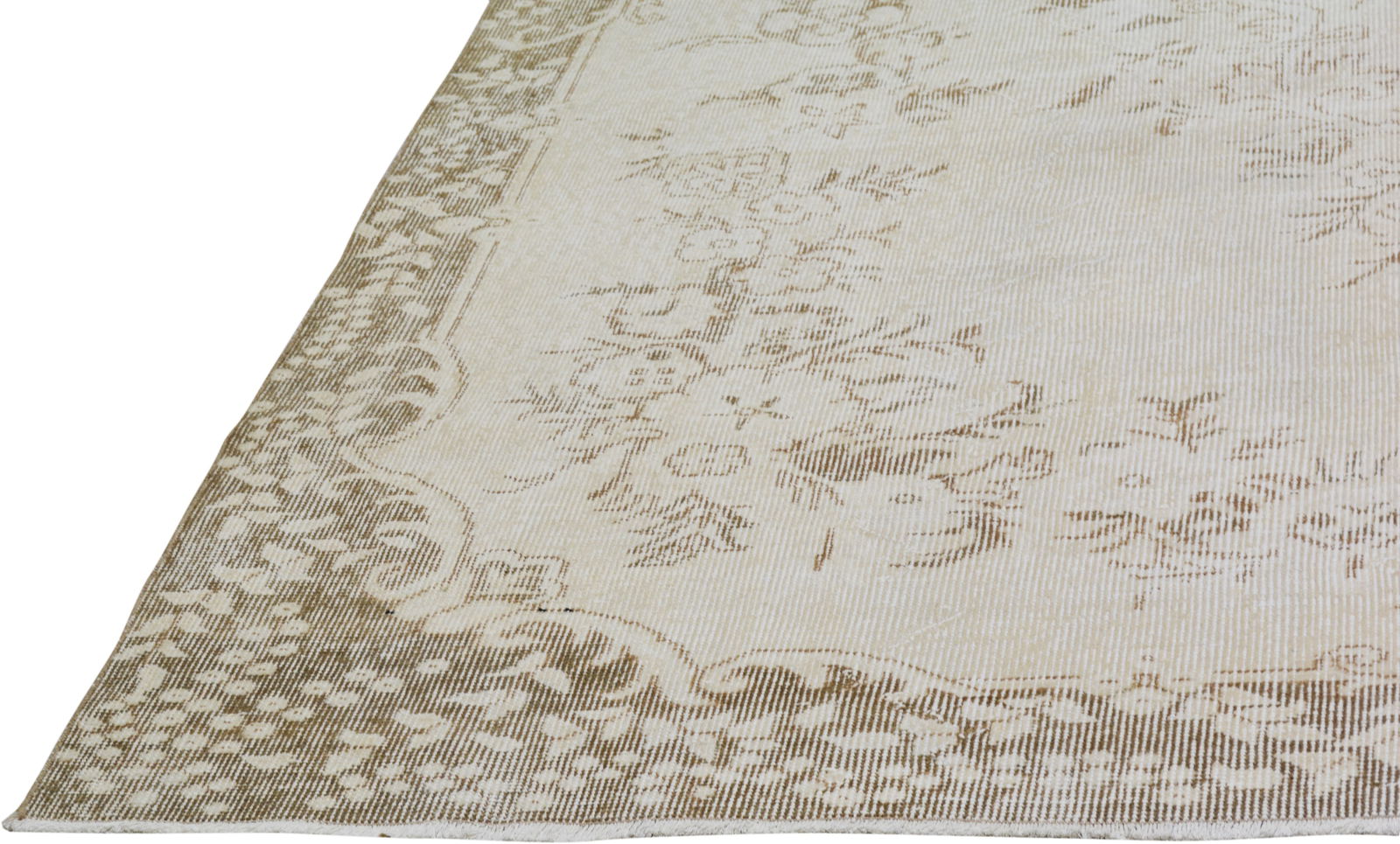 HAND KNOTTED WOOL ANATOLIAN RUG - 5