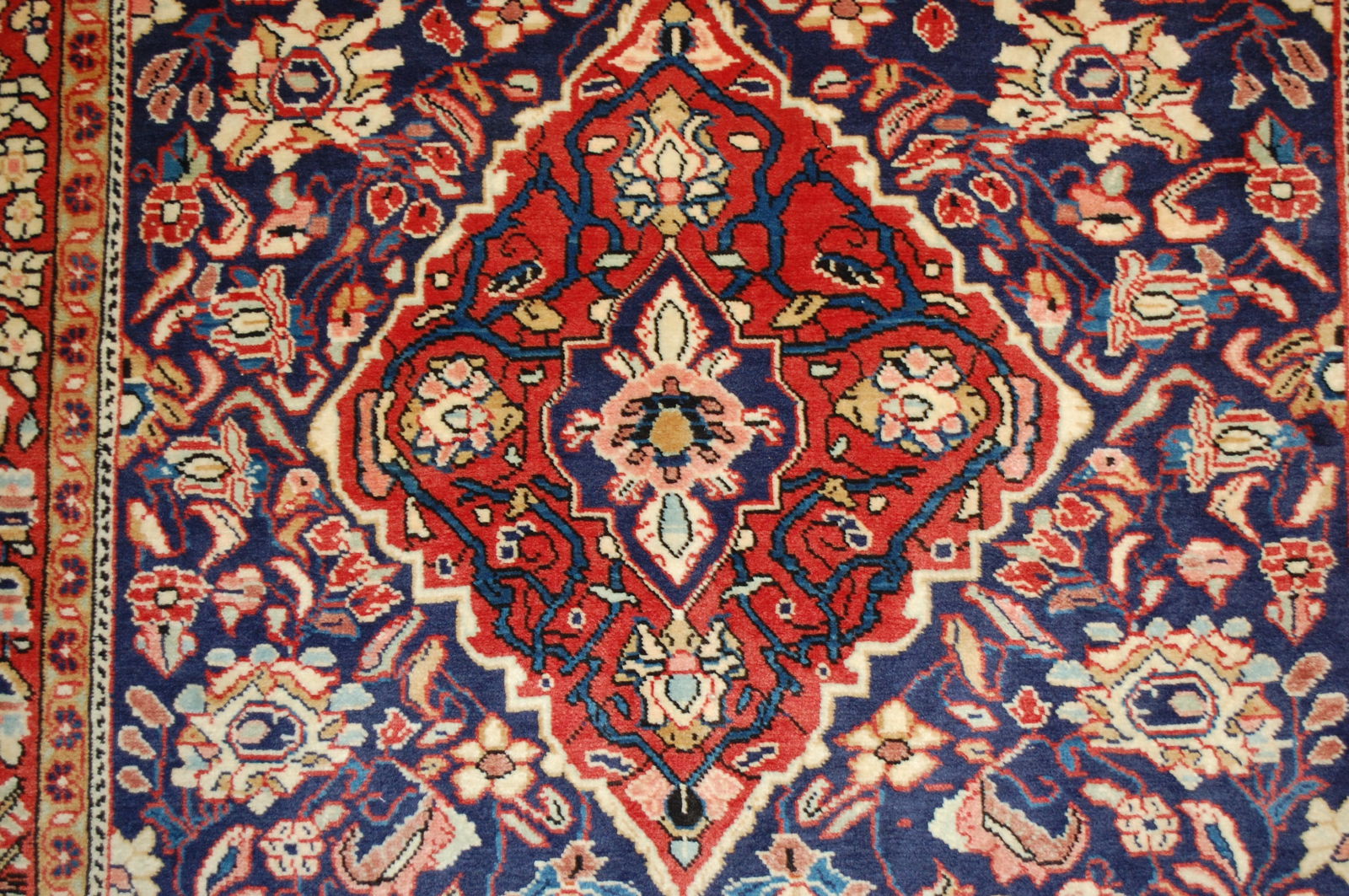 Persian SAROUK RUG 3'7" X 6'2" - 13