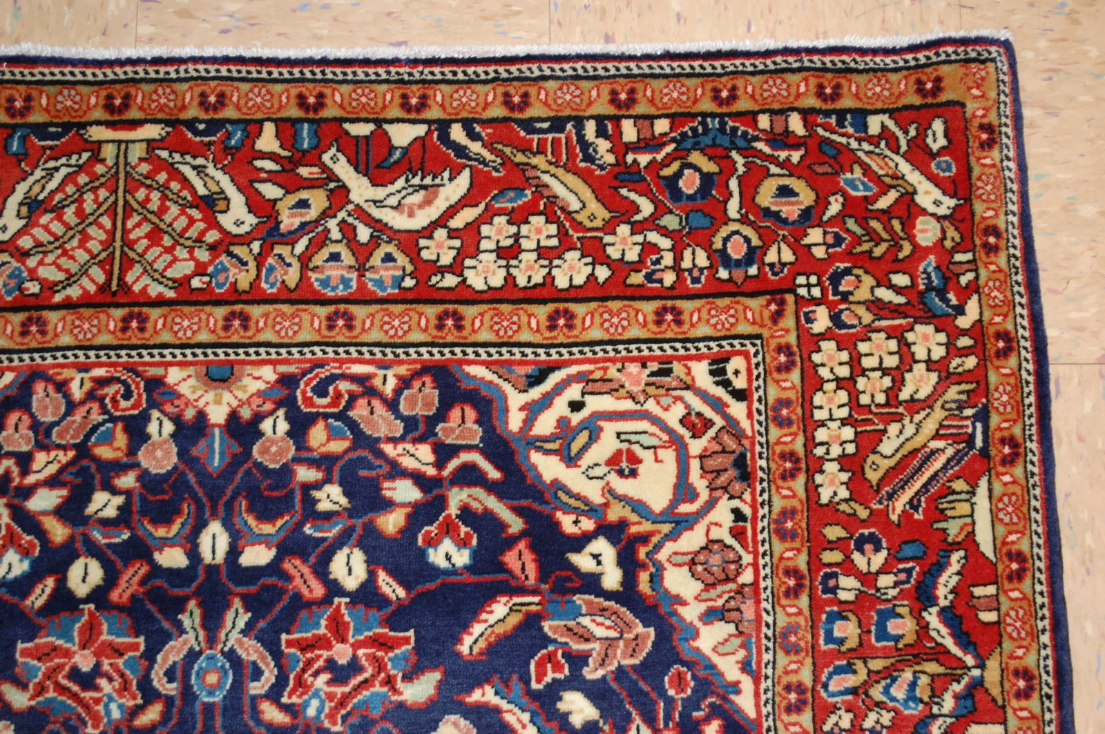 Persian SAROUK RUG 3'7" X 6'2" - 7