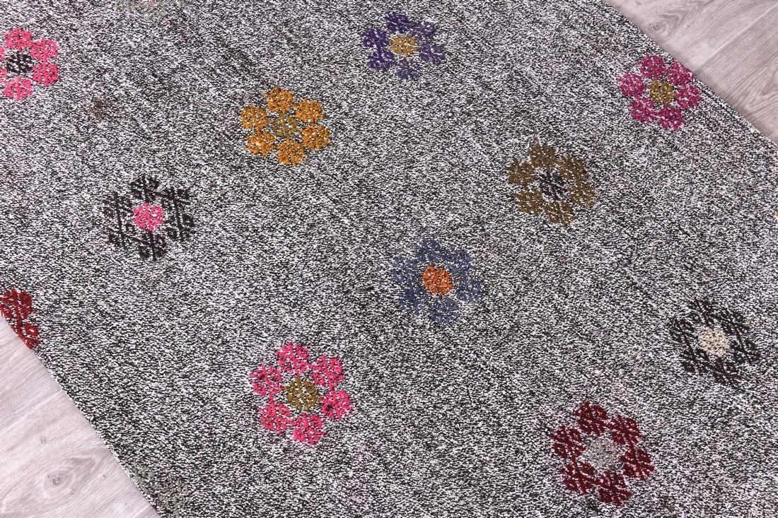 2'11'' x 8'6'' Turkish Flatweave Kilim Rug - 240593 - 4