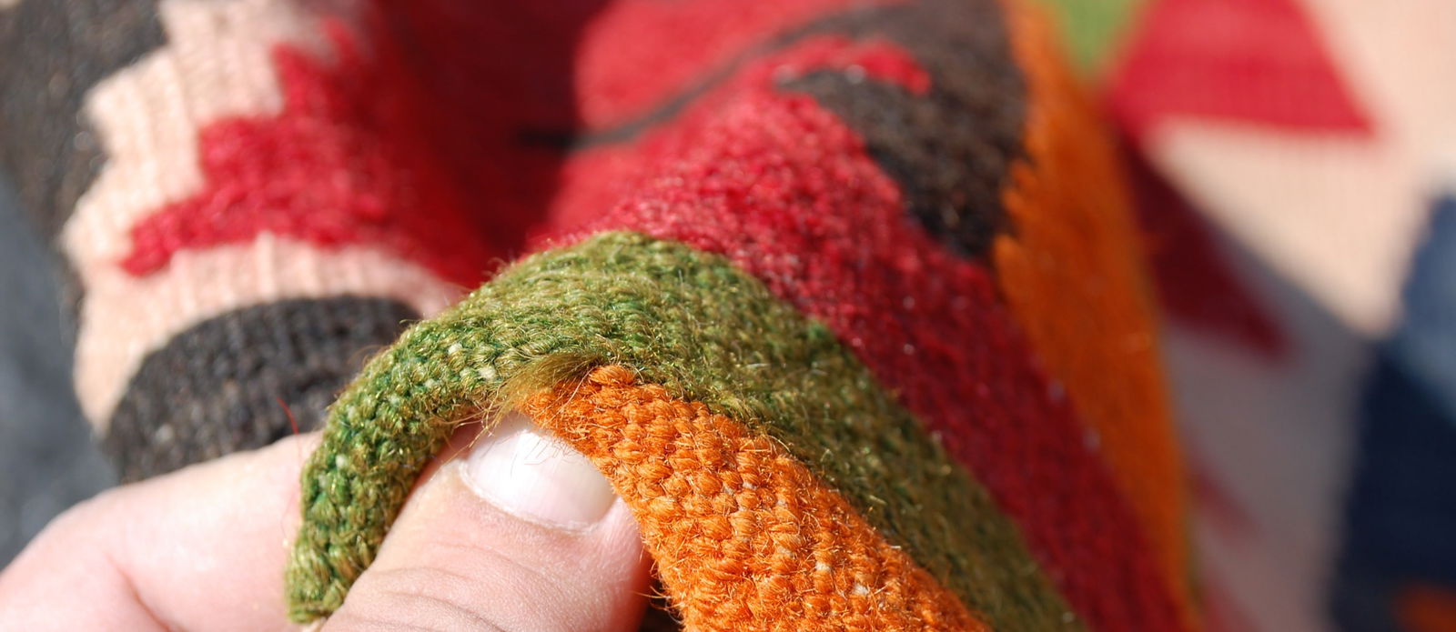 CAUCASIAN KILIM 6.7x13.8 - 10