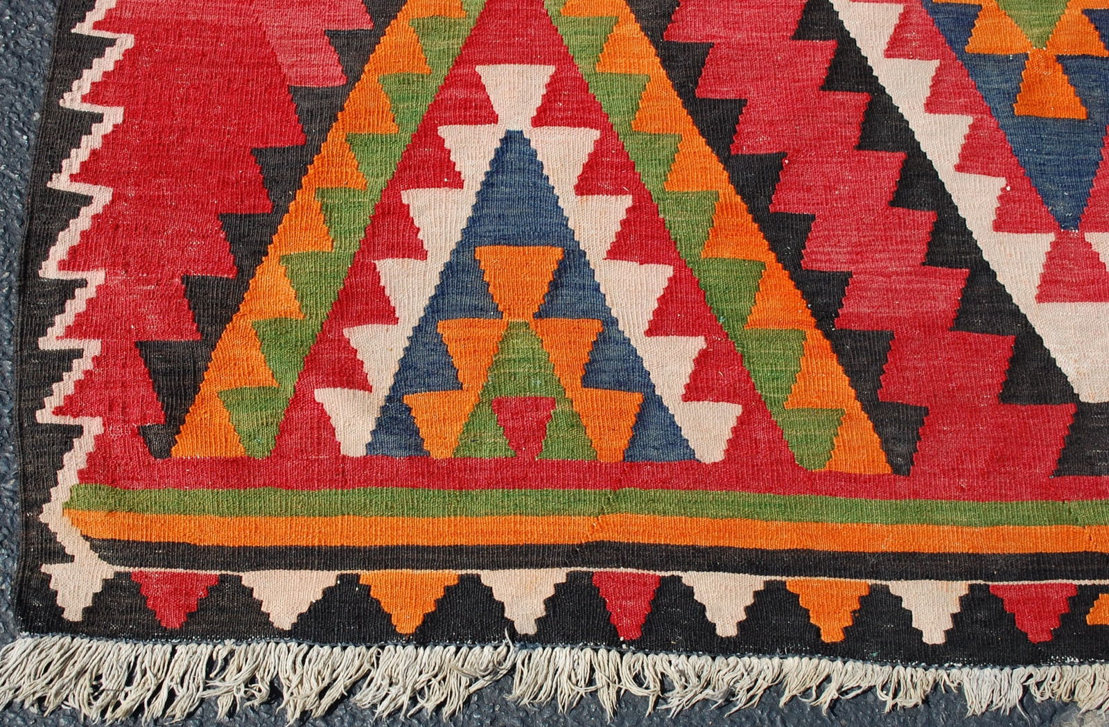CAUCASIAN KILIM 6.7x13.8 - 3