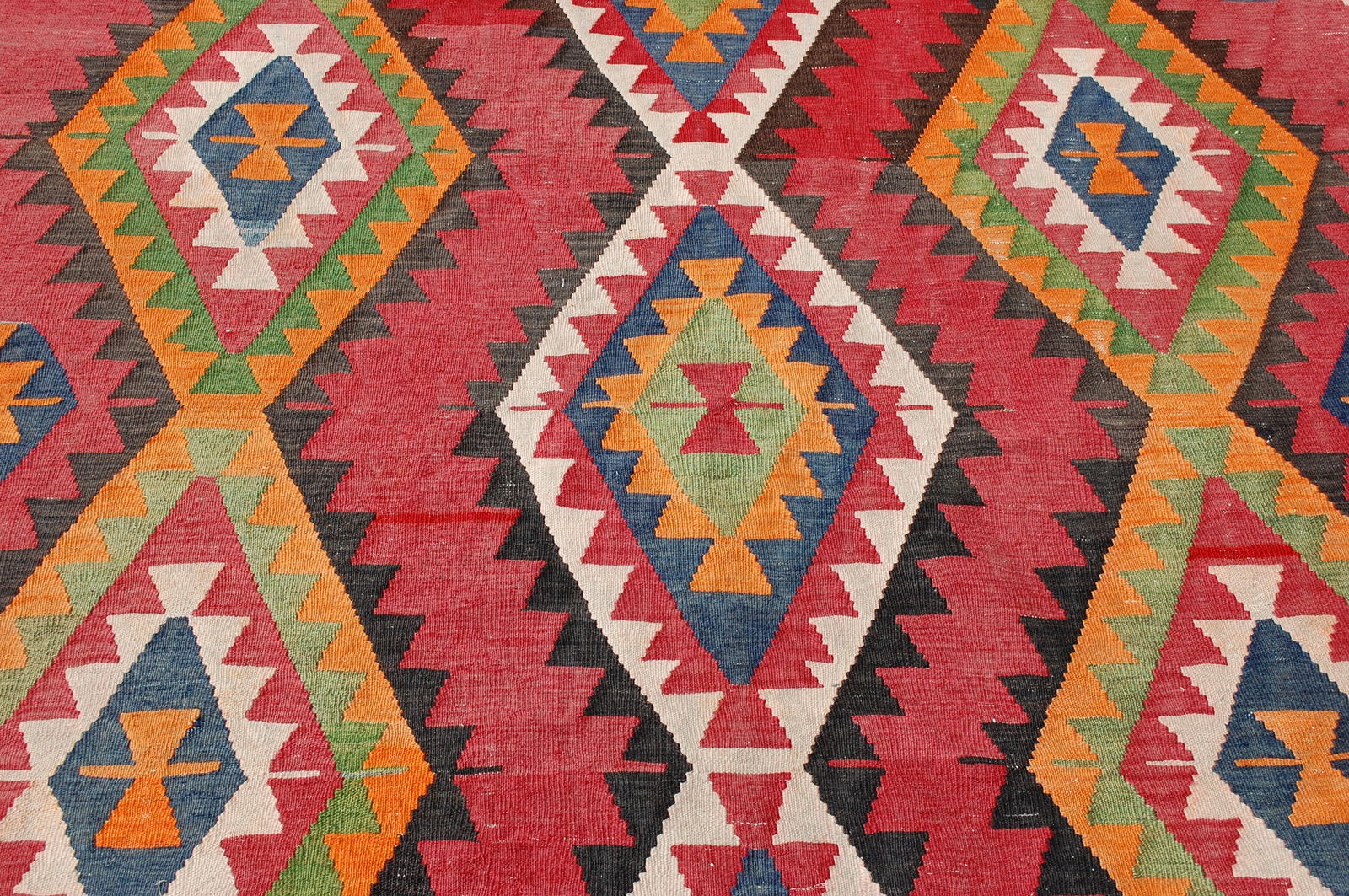 CAUCASIAN KILIM 6.7x13.8 - 7