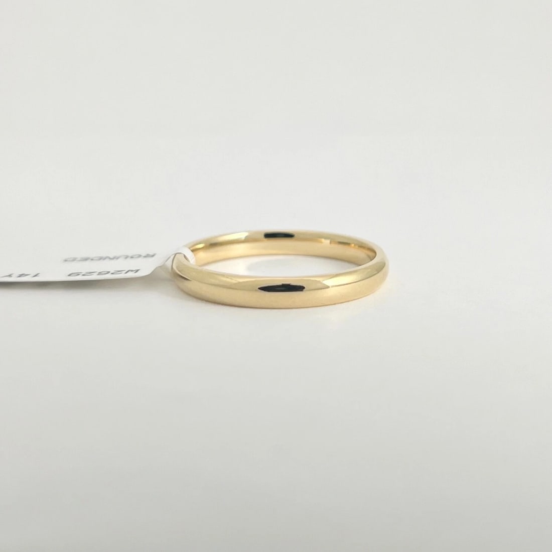 Men's Thin Classic Comfort Fit Wedding Band Ring 14K Yellow Gold, Size 10, 3 mm - 6