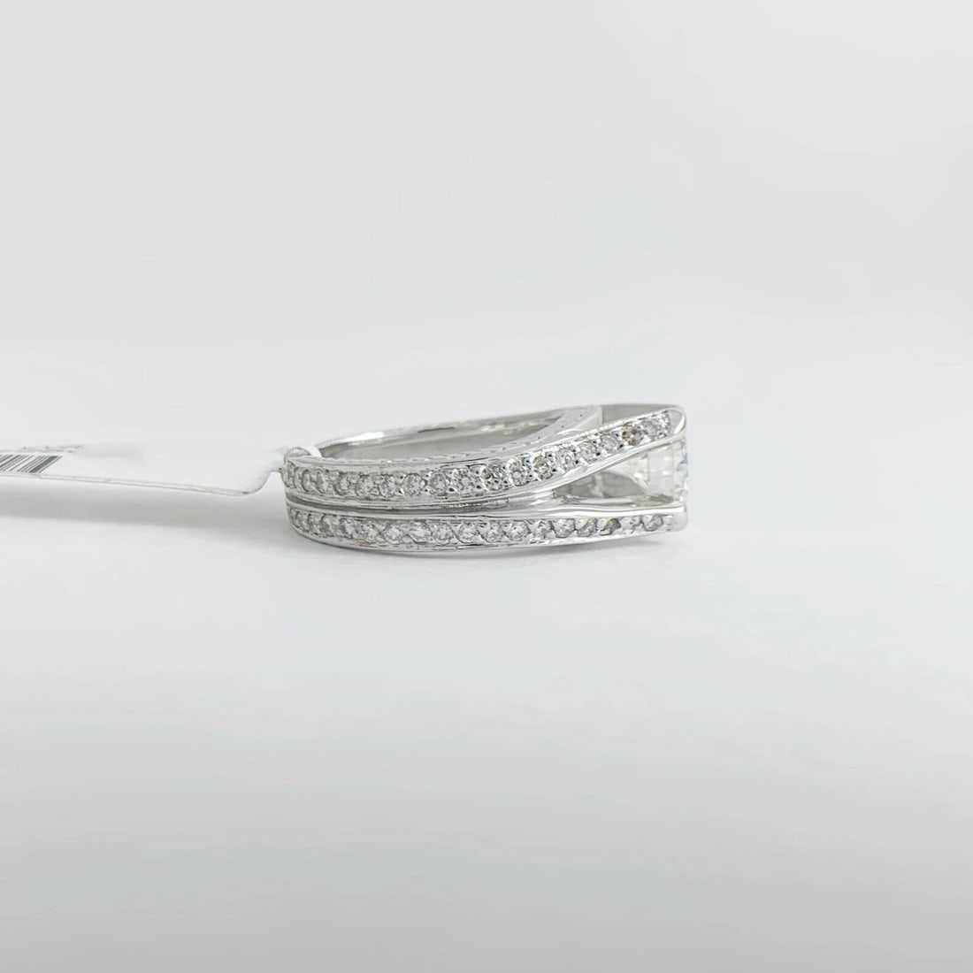 GIA Round Split Shank Diamond Engagement Ring 14K White Gold 1.83 CTW - 8