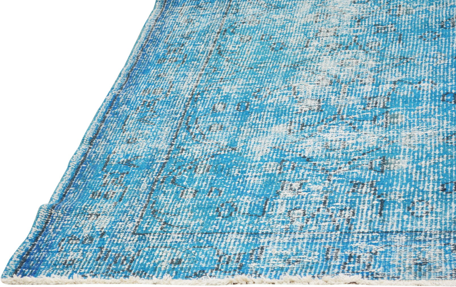 HAND KNOTTED WOOL ANATOLIAN RUG - 5