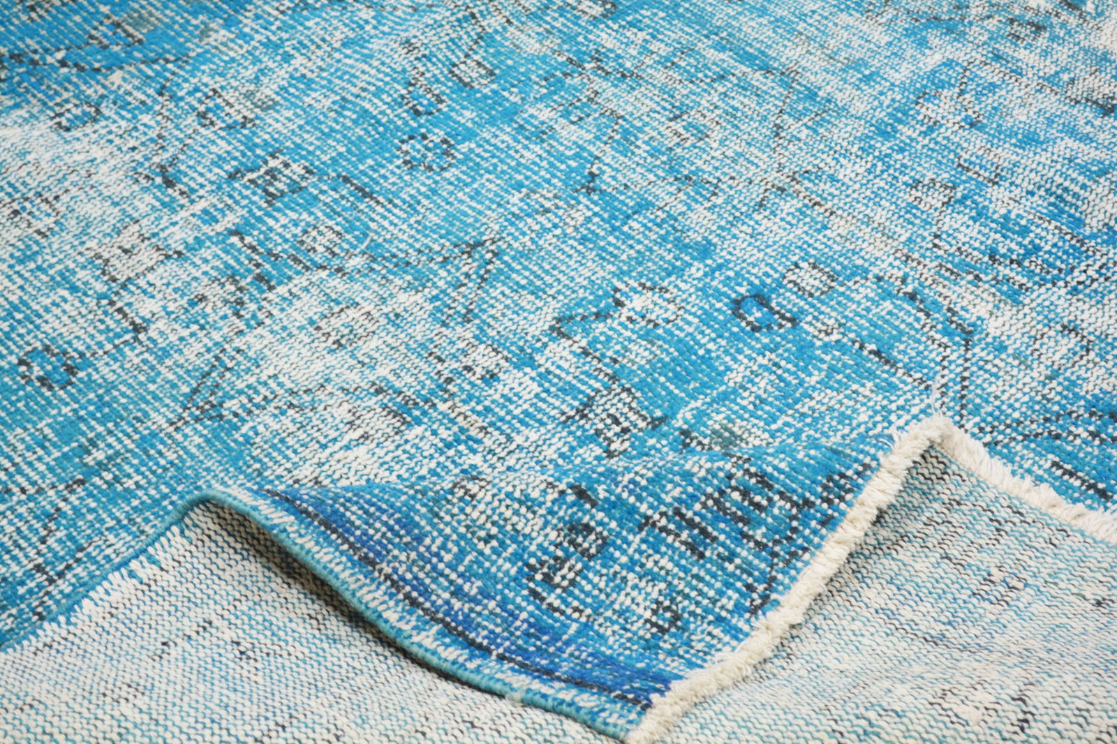 HAND KNOTTED WOOL ANATOLIAN RUG - 6