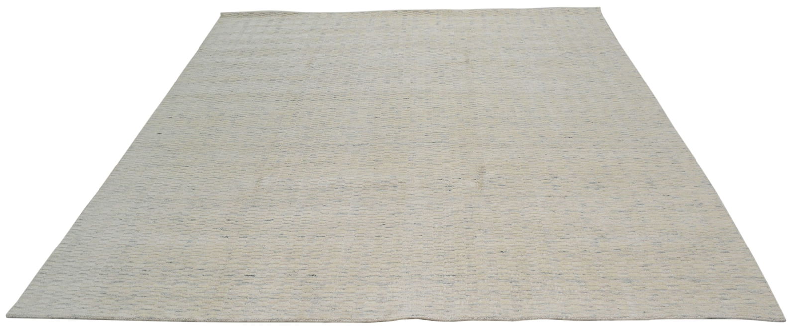 HAND KNOTTED WOOL MODERN RUG - 2