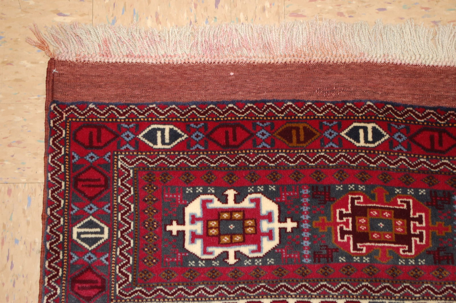 PERSIAN BALOUCHI RUG 3'6" x 4' - 6