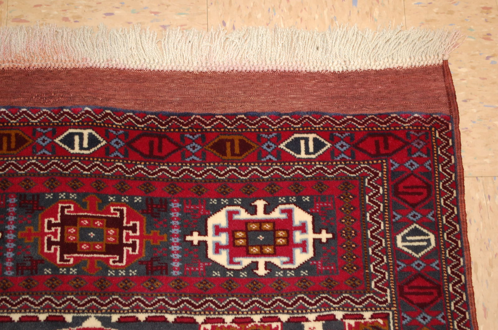 PERSIAN BALOUCHI RUG 3'6" x 4' - 7