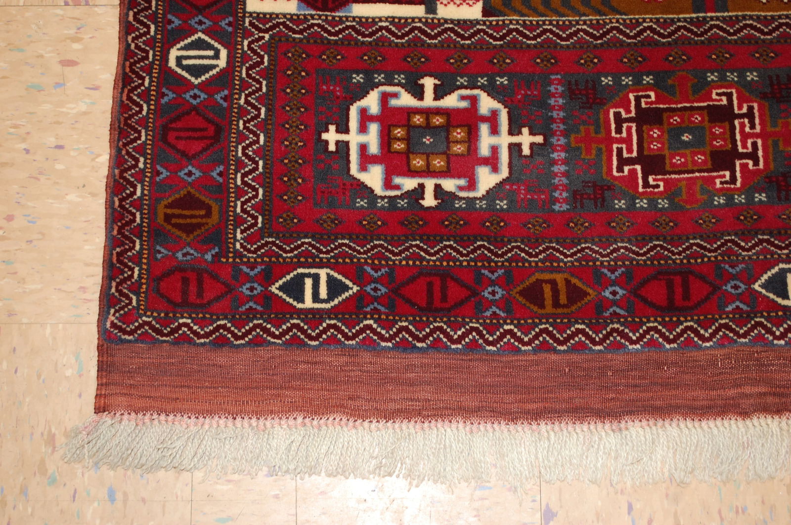 PERSIAN BALOUCHI RUG 3'6" x 4' - 8