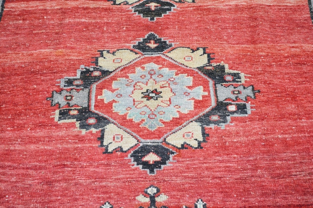 HAND KNOTTED WOOL ANATOLIAN RUG - 3