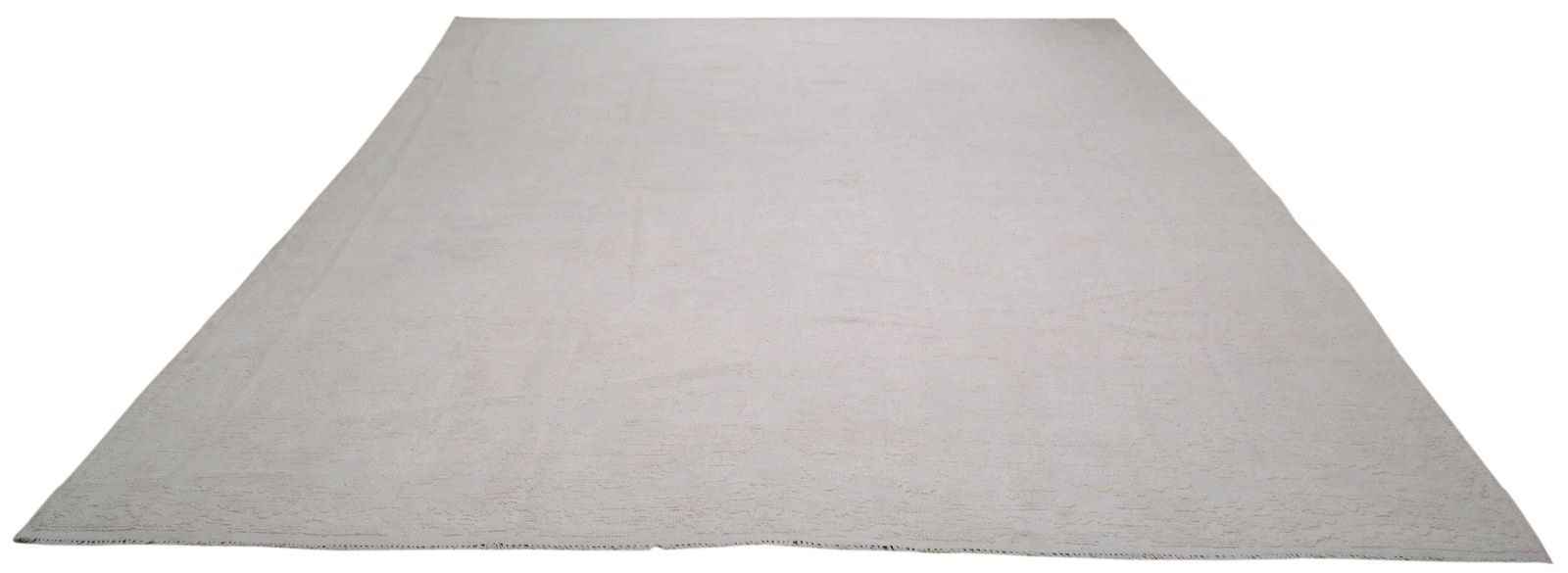 HAND KNOTTED WOOL MOROCCAN RUG - 2