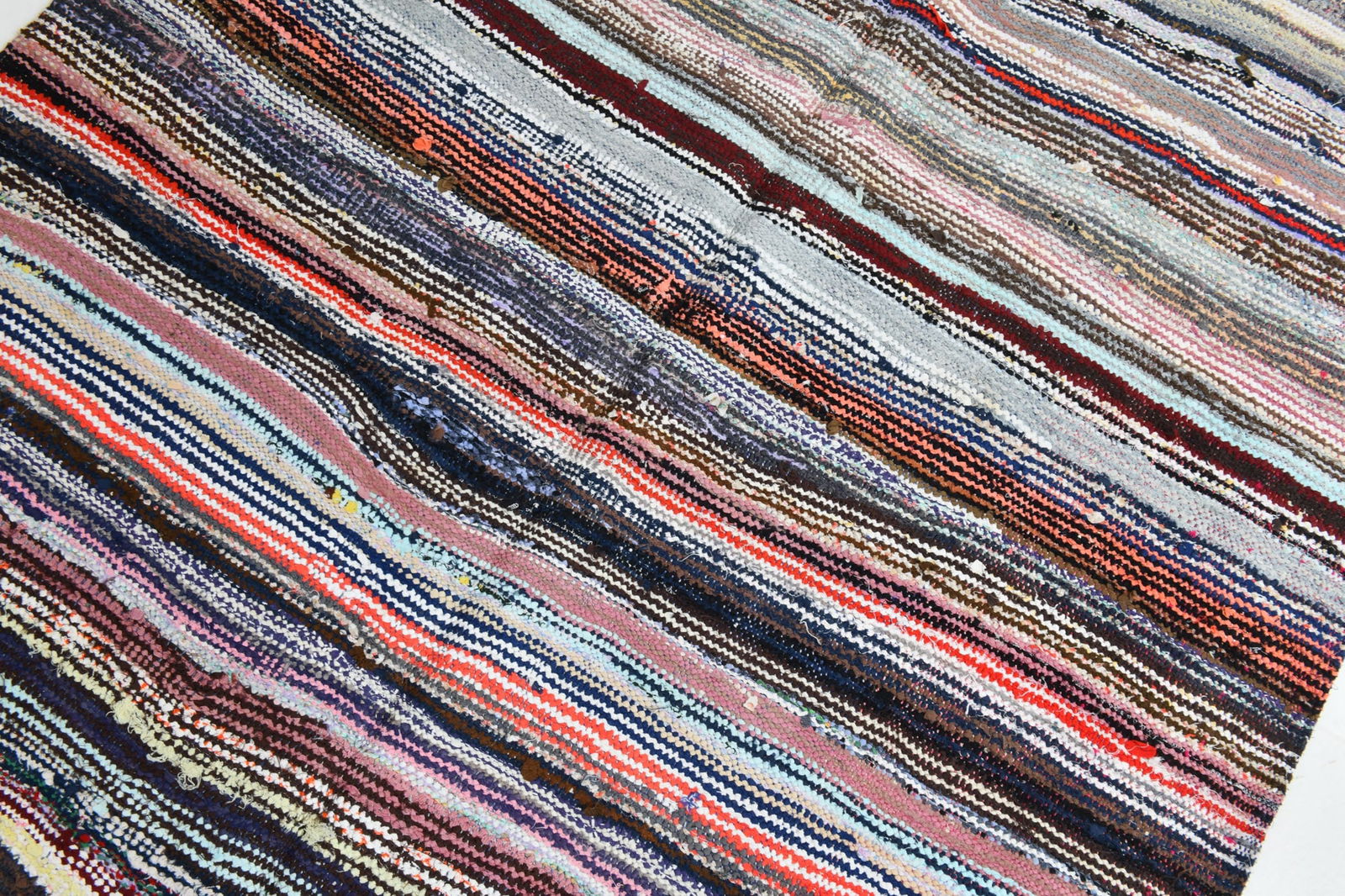 4'11'' x 7'3'' Turkish Flatweave Kilim Rug - 60578 - 9