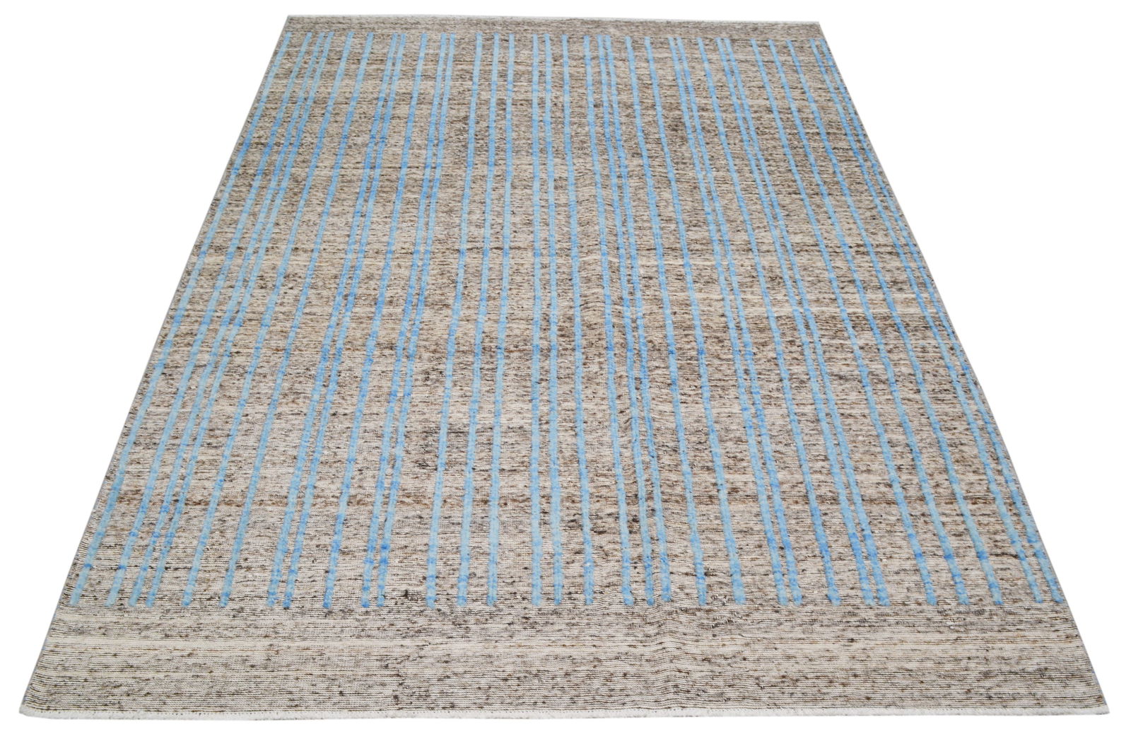 HAND KNOTTED WOOL ALEPH RUG - 2
