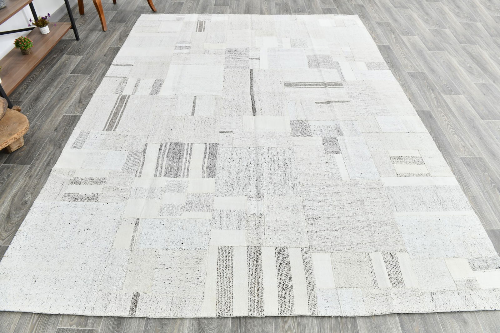 7'5'' x 10'0'' Turkish Flatweave Kilim Rug - 60523 - 5