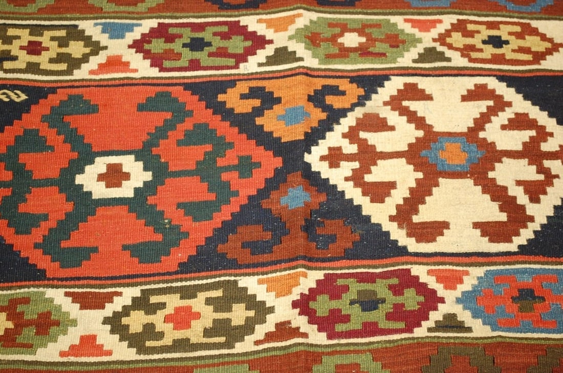 CAUCASIAN PANEL KILIM 3.3x14.2 - 2