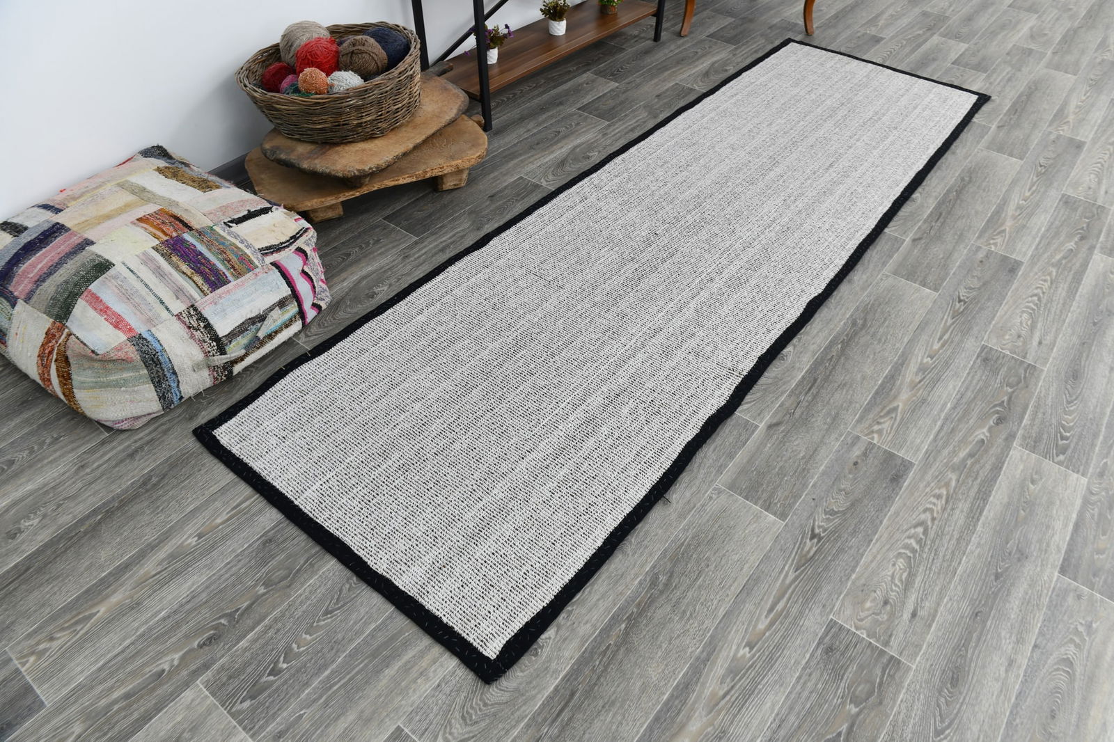 3'1'' x 10'4'' Turkish Flatweave Kilim Rug - 60831 - 4