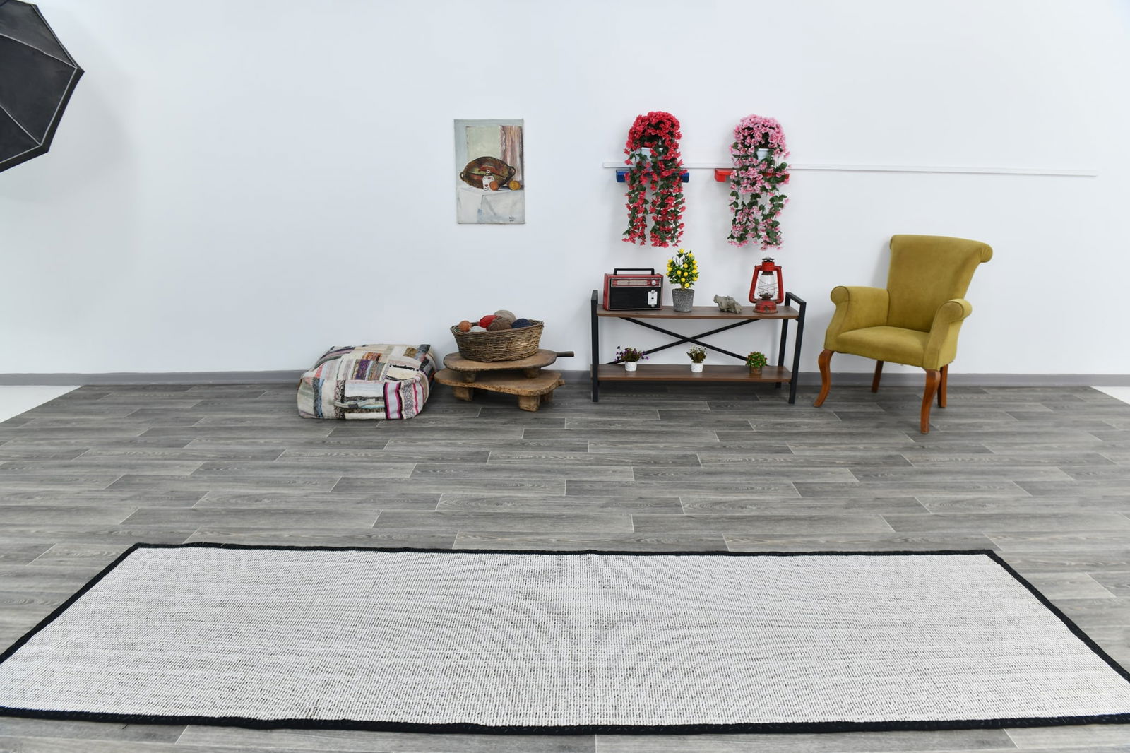 3'1'' x 10'4'' Turkish Flatweave Kilim Rug - 60831 - 6