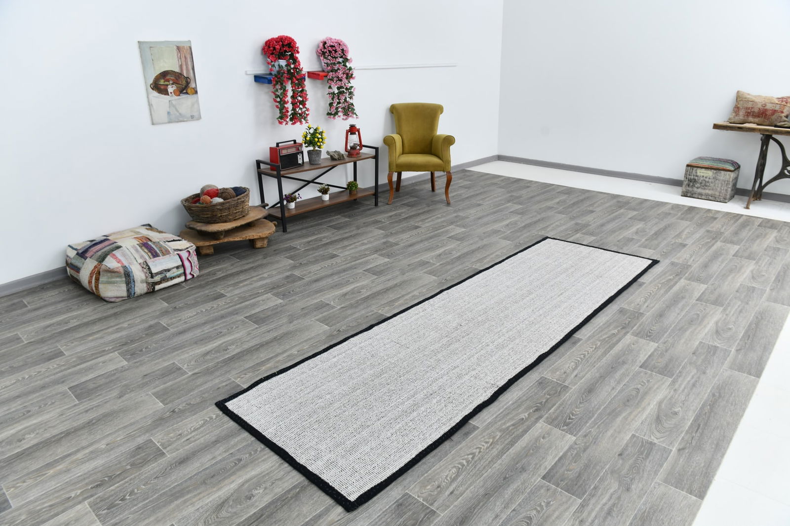 3'1'' x 10'4'' Turkish Flatweave Kilim Rug - 60831 - 7