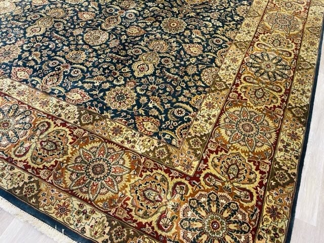Fine Indo Persian Tabriz rug-4403 - 6