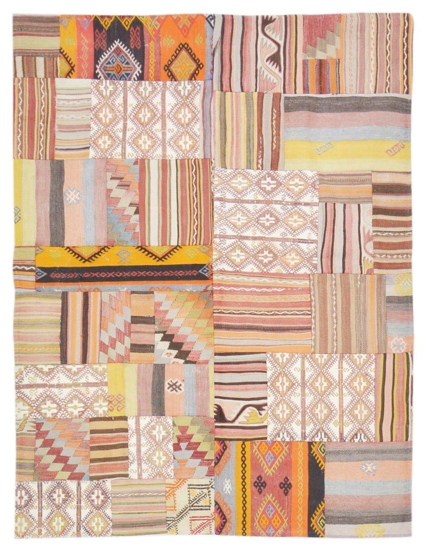 FLATWEAVE WOOL KILIMS RUG (1 of 4)