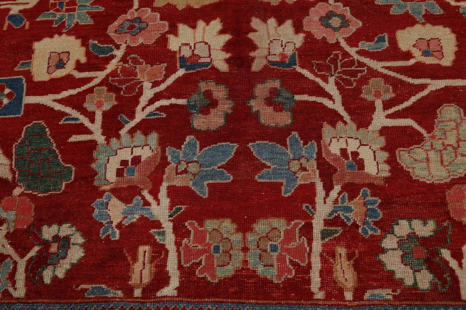 Classic Sultanabad Palace Persian Rug with Rich Colors and Delicate Details 14x24 - 10