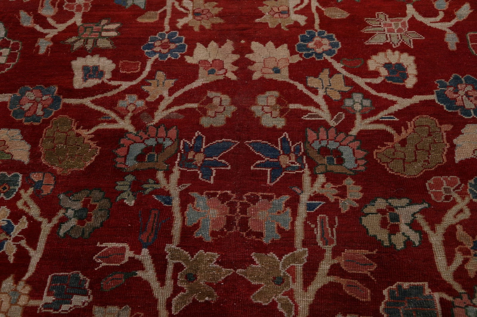 Classic Sultanabad Palace Persian Rug with Rich Colors and Delicate Details 14x24 - 11